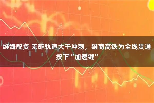 维海配资 无砟轨道大干冲刺，雄商高铁为全线贯通按下“加速键”