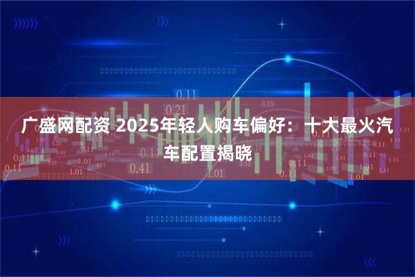 广盛网配资 2025年轻人购车偏好:十大最火汽车配置揭晓